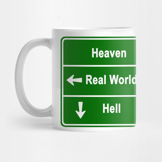 HEAVEN,REAL WORLD & HELL by NewSignCreation